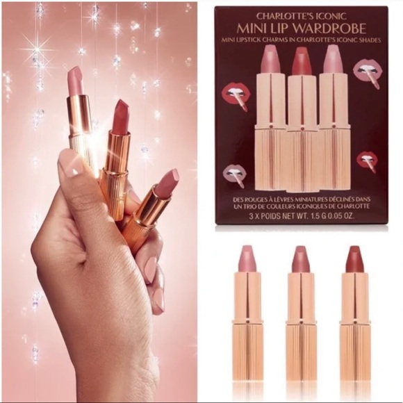 Charlotte Tilbury Other - NEW Charlotte Tilbury Icon Mini Lipstick Wardrobe